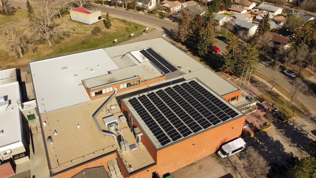 William D Cutts School Solar Install