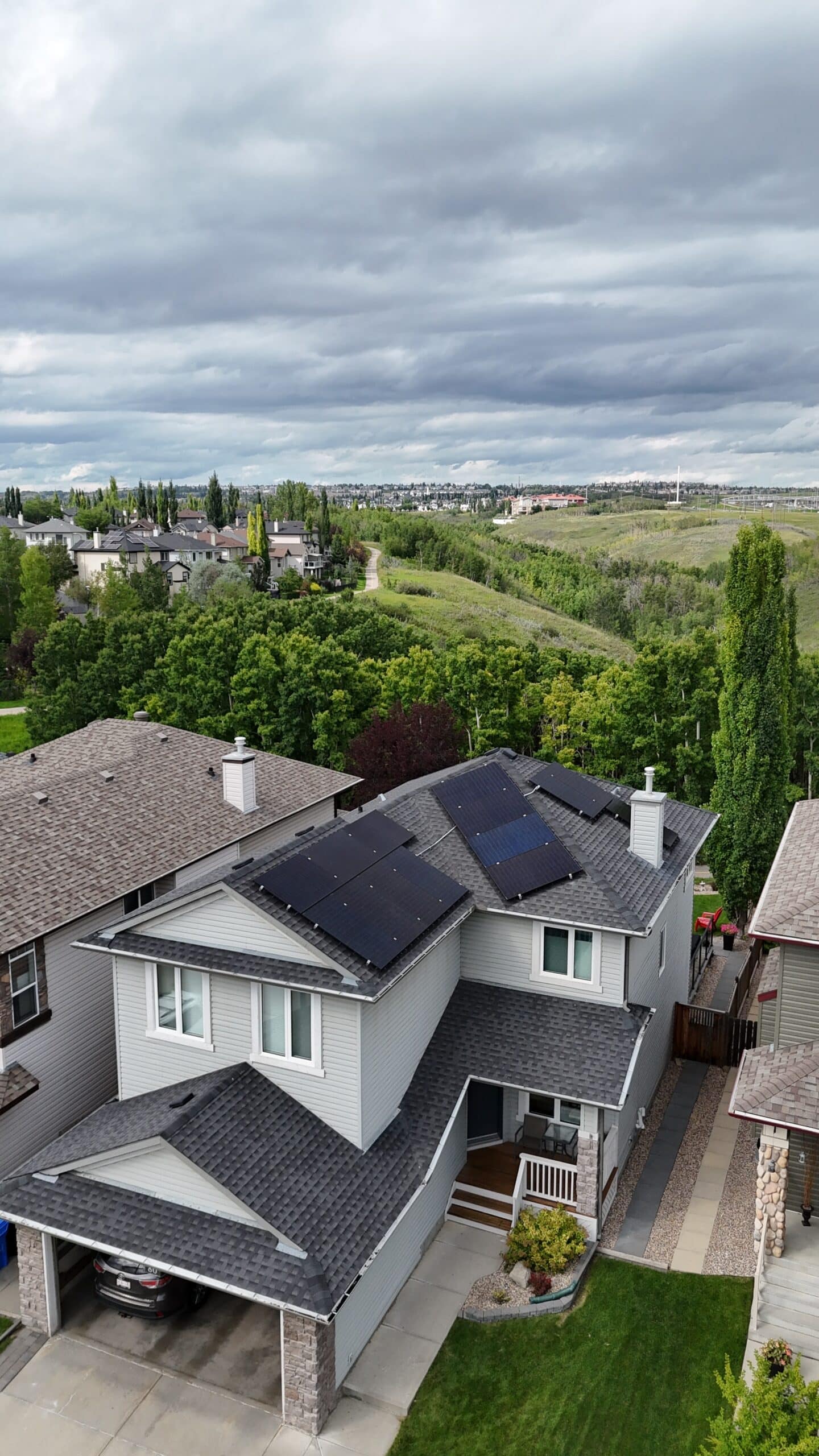evolvsolar home installation for solar panels in yyc